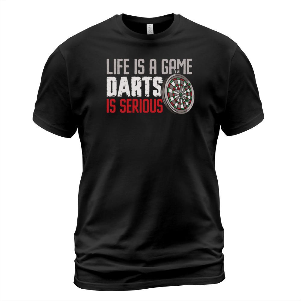 Darts Board Vintage Life Is A Game T-Shirt Unisex
