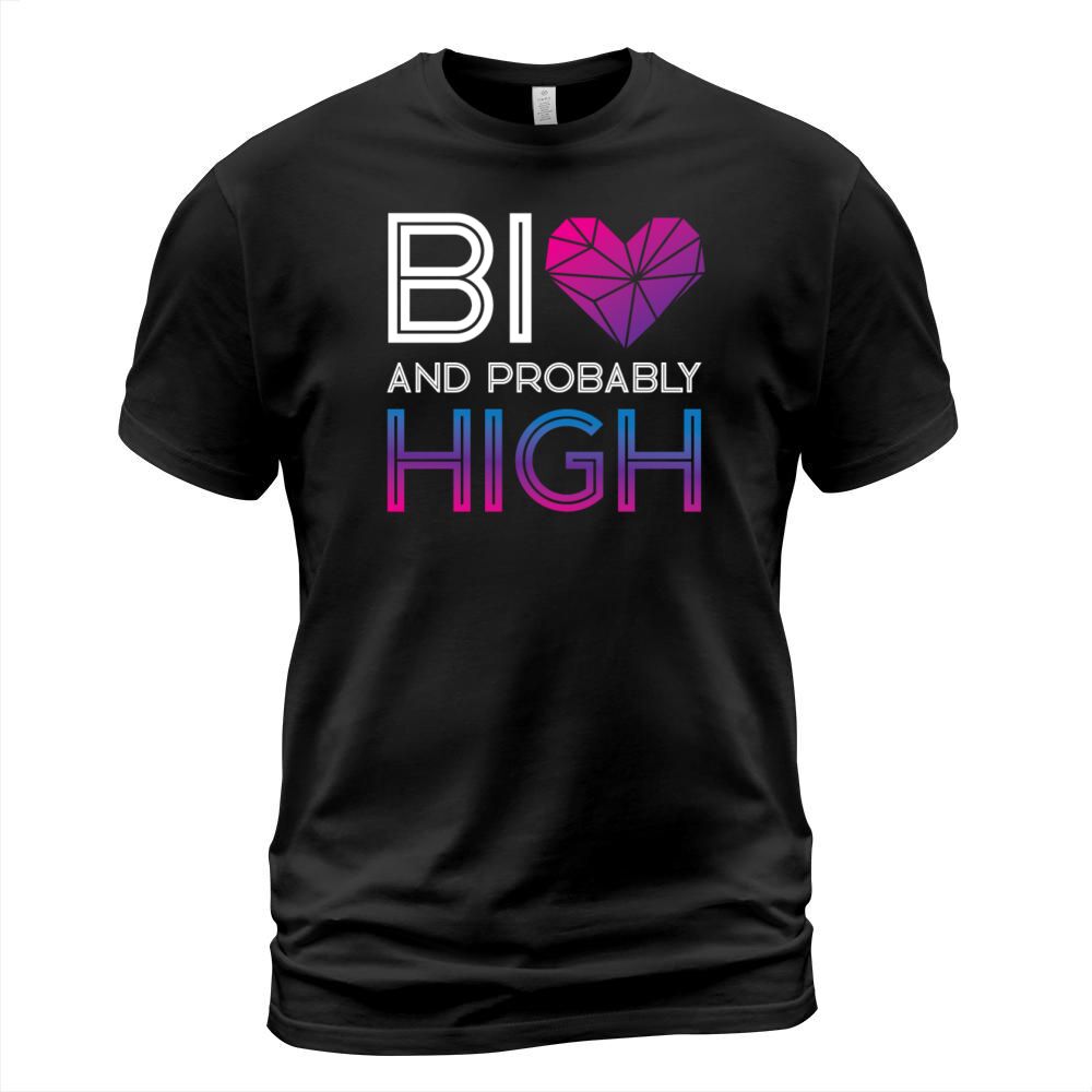 Bisexual Bi Pride Flag Bi And T-Shirt Unisex