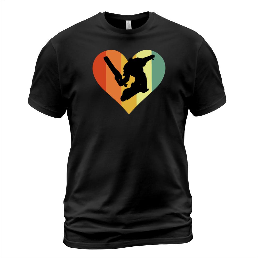Retro Tabletop Heart Design T-Shirt Unisex
