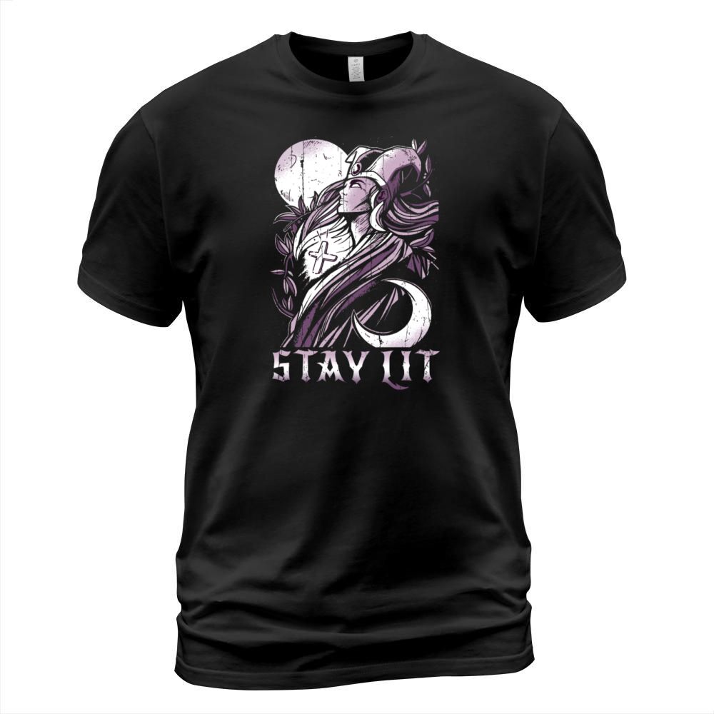 Priestess Tarot Card Occult Club Stay Gothic T-Shirt Unisex