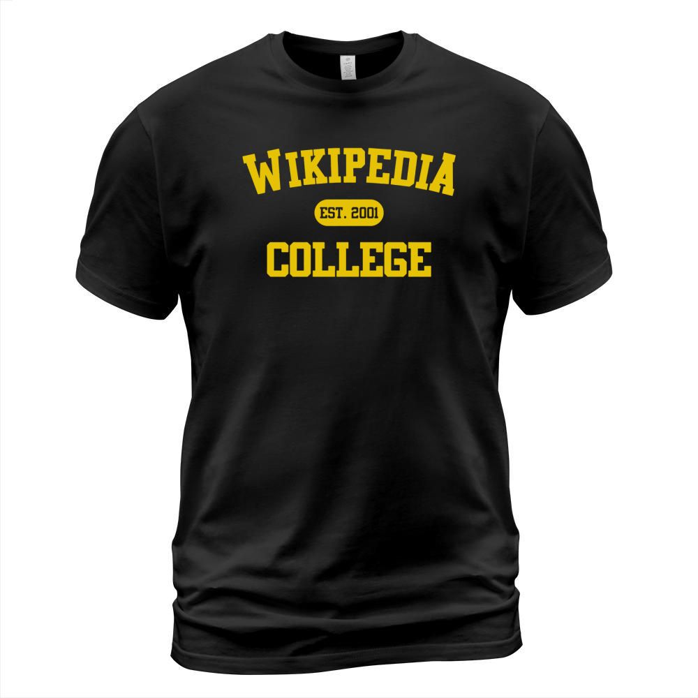 WIKIPEDIA COLLEGE T-Shirt T-Shirt Unisex