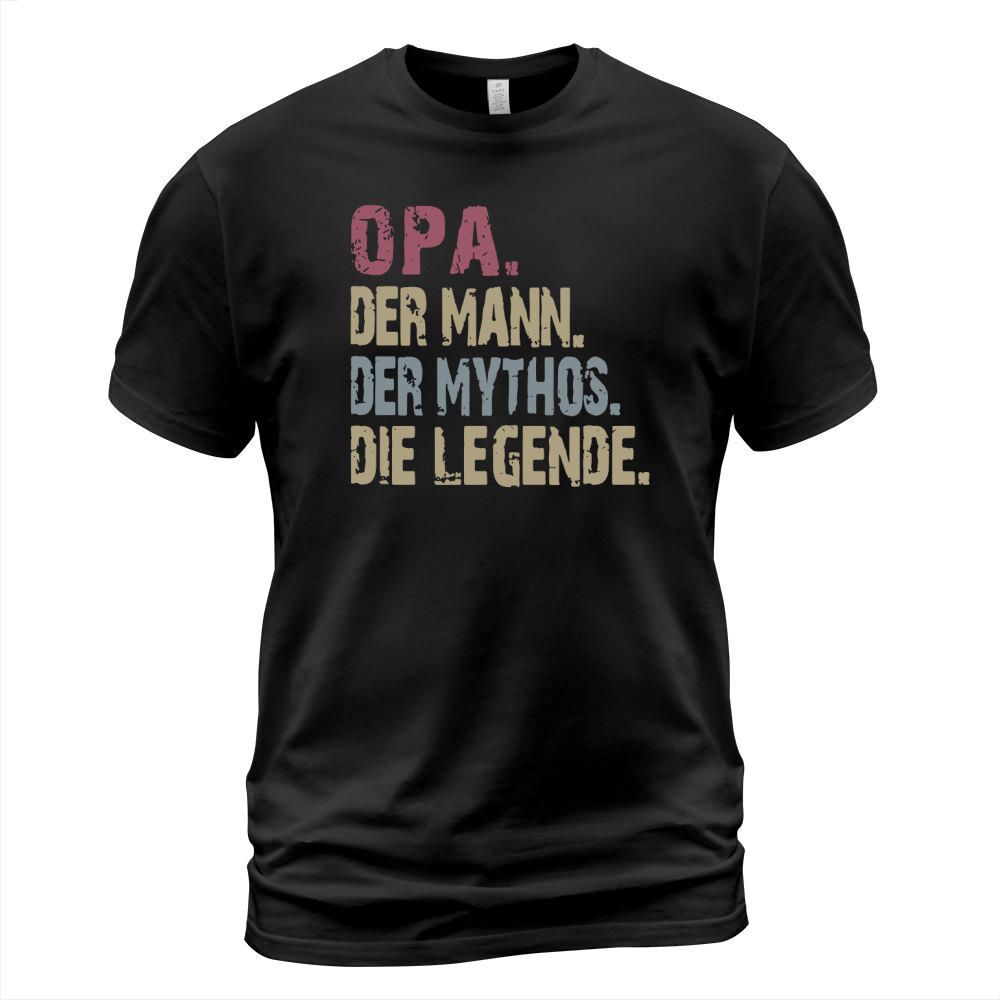 Opa der mann der mythos die legende vintage shirt T-Shirt Unisex