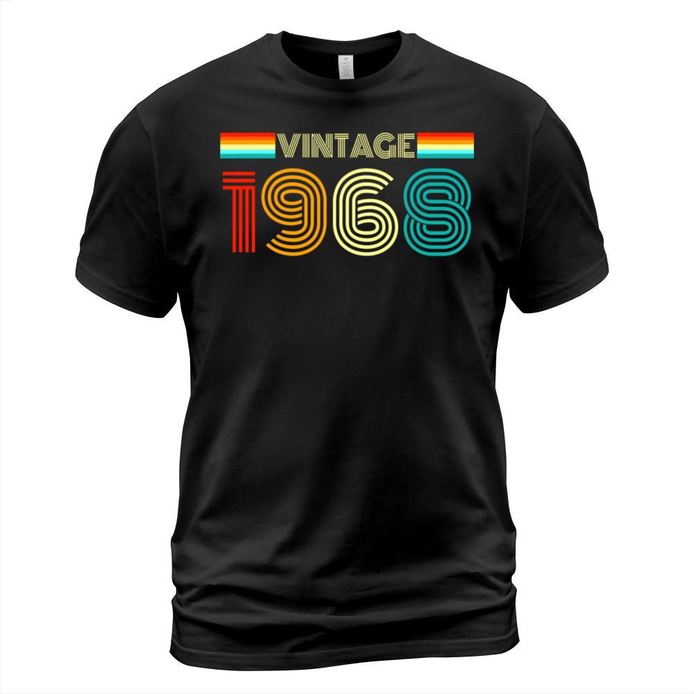 Vintage Retro 1968 - Vintage 1968 Birthday Gift T-Shirt Unisex