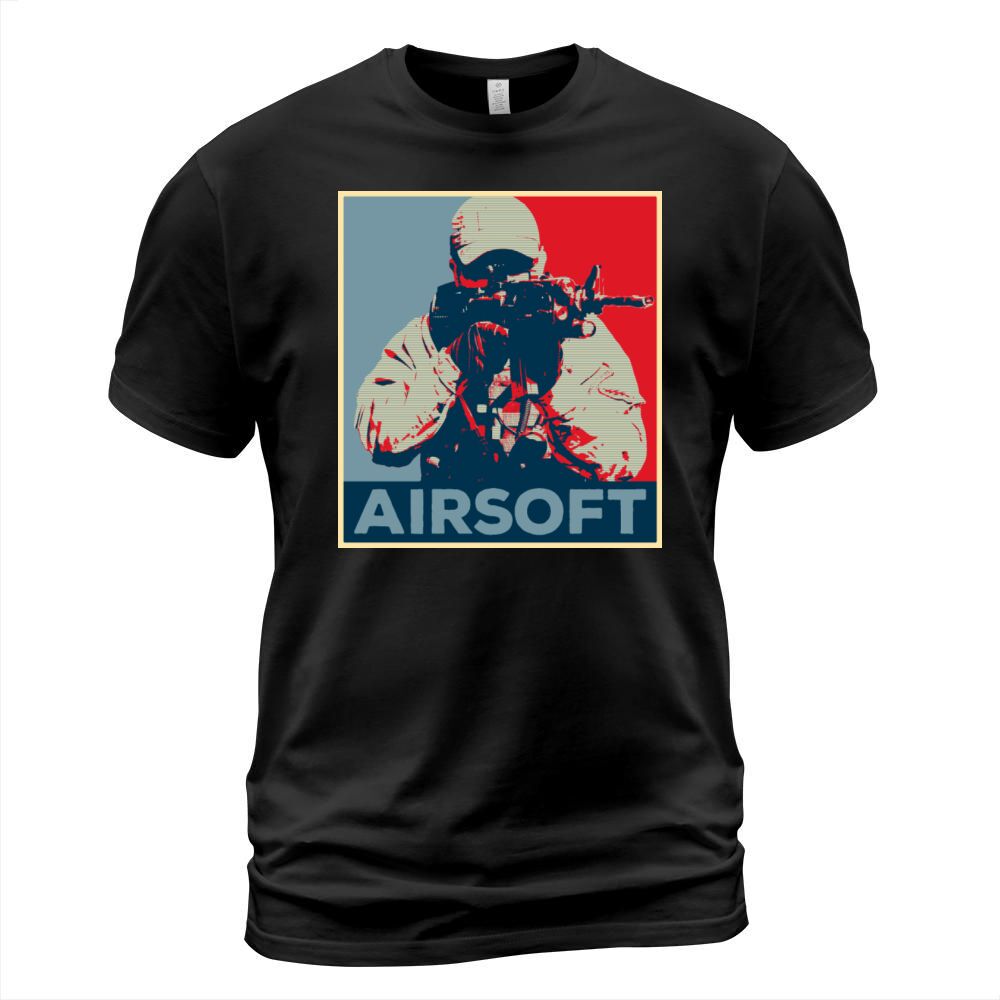 Airsoft Vintage Poster T-Shirt Unisex
