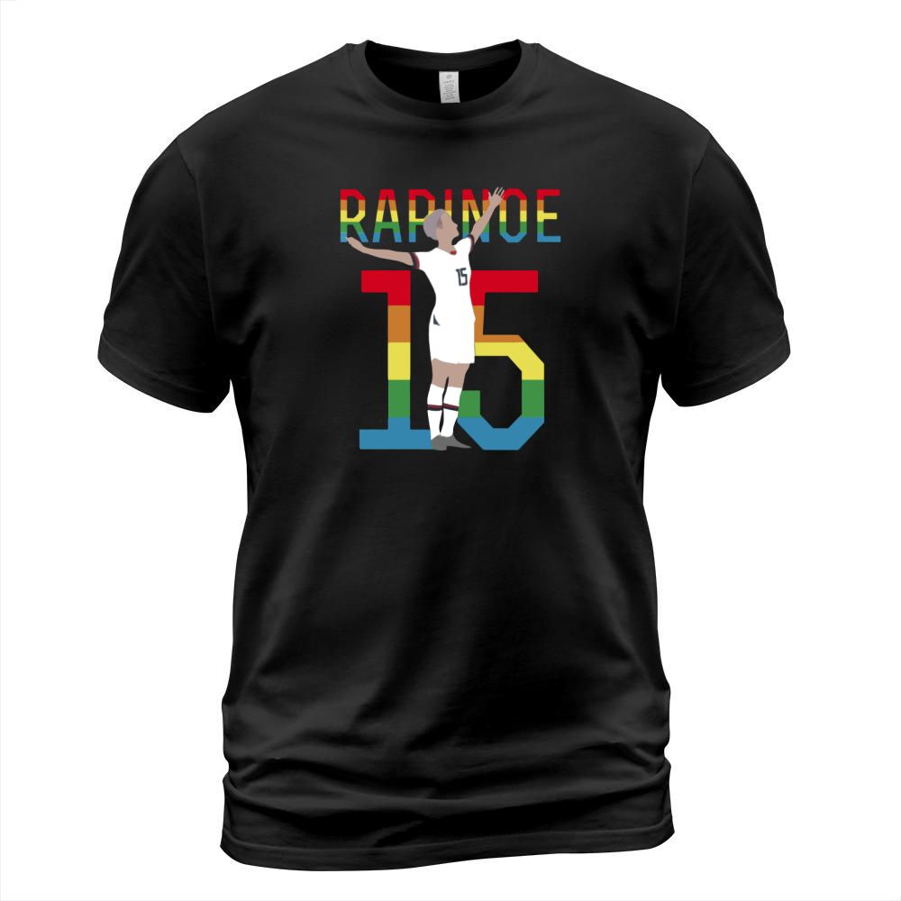 Megan Rapinoe Victory Pose Lgbtq T-Shirt Unisex
