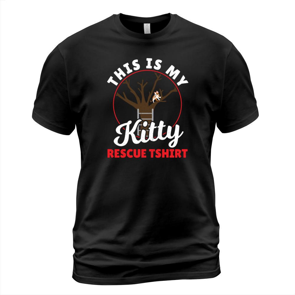 This Is My Kitty Rescue Tshirt Animal Rescuer T-Shirt Unisex
