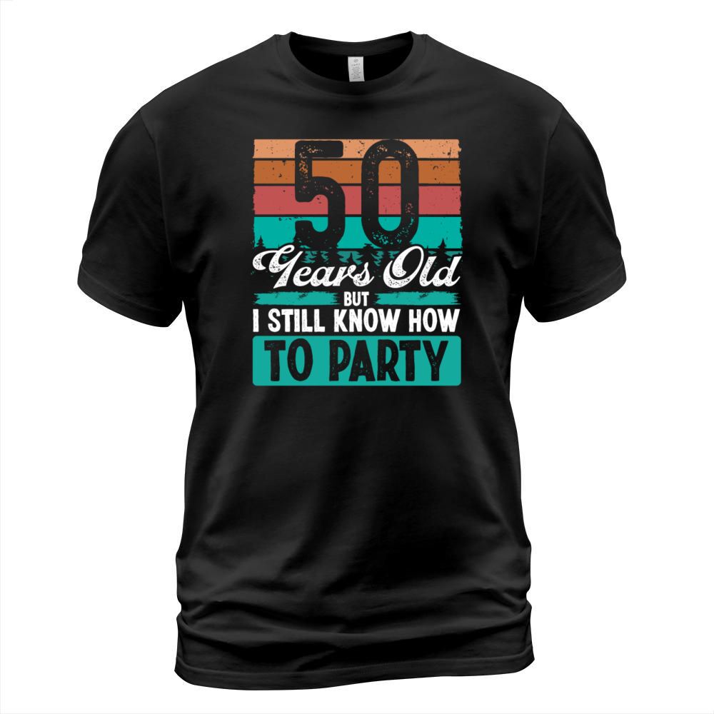 50 Years Old Birthday Idea Retro 50th Birthday T-Shirt Unisex