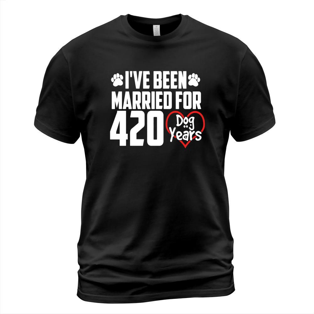 60th Wedding Anniversary Gift For Dog lover. Couple Shirt. T-Shirt Unisex