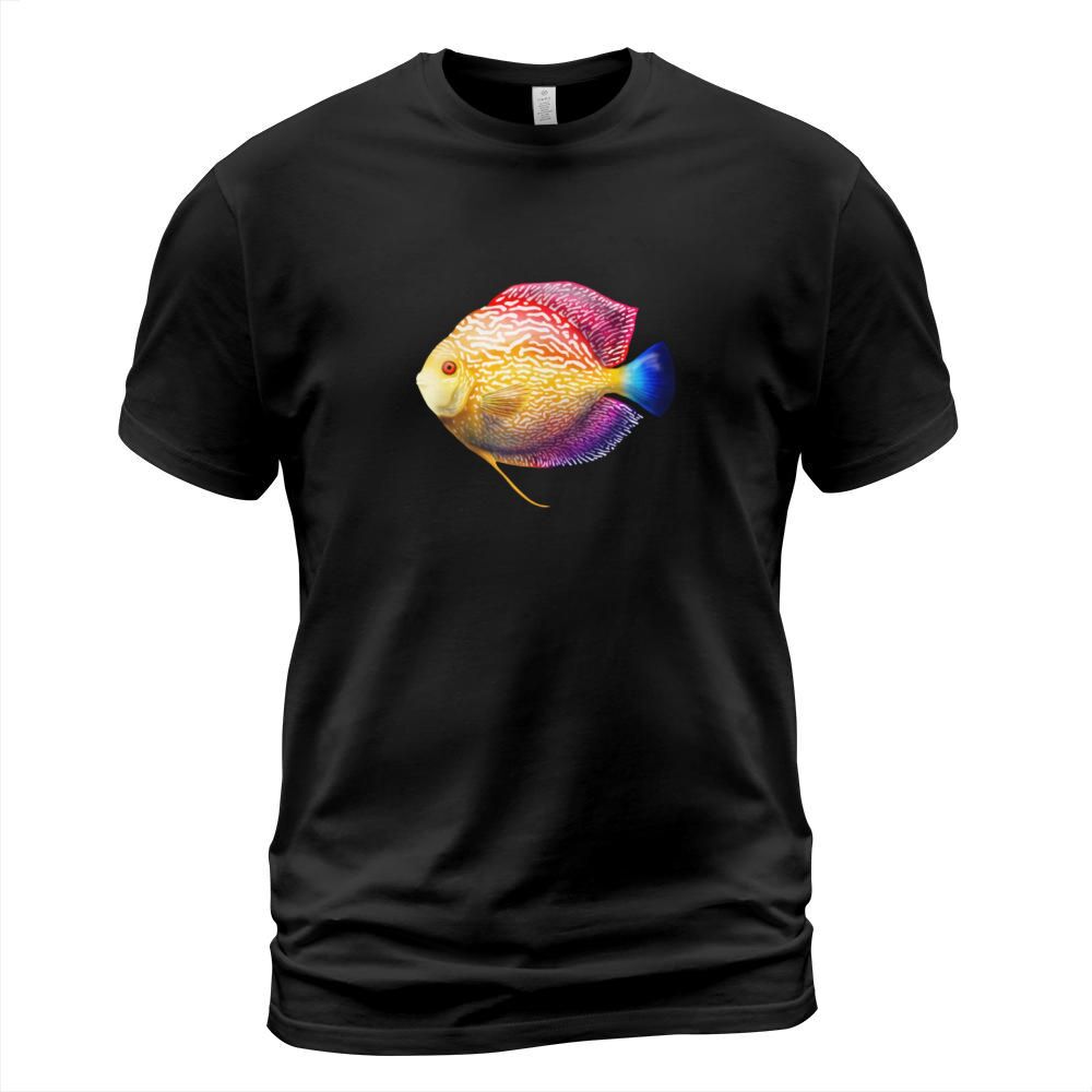 Discus Fish - Mens T-Shirt T-Shirt Unisex