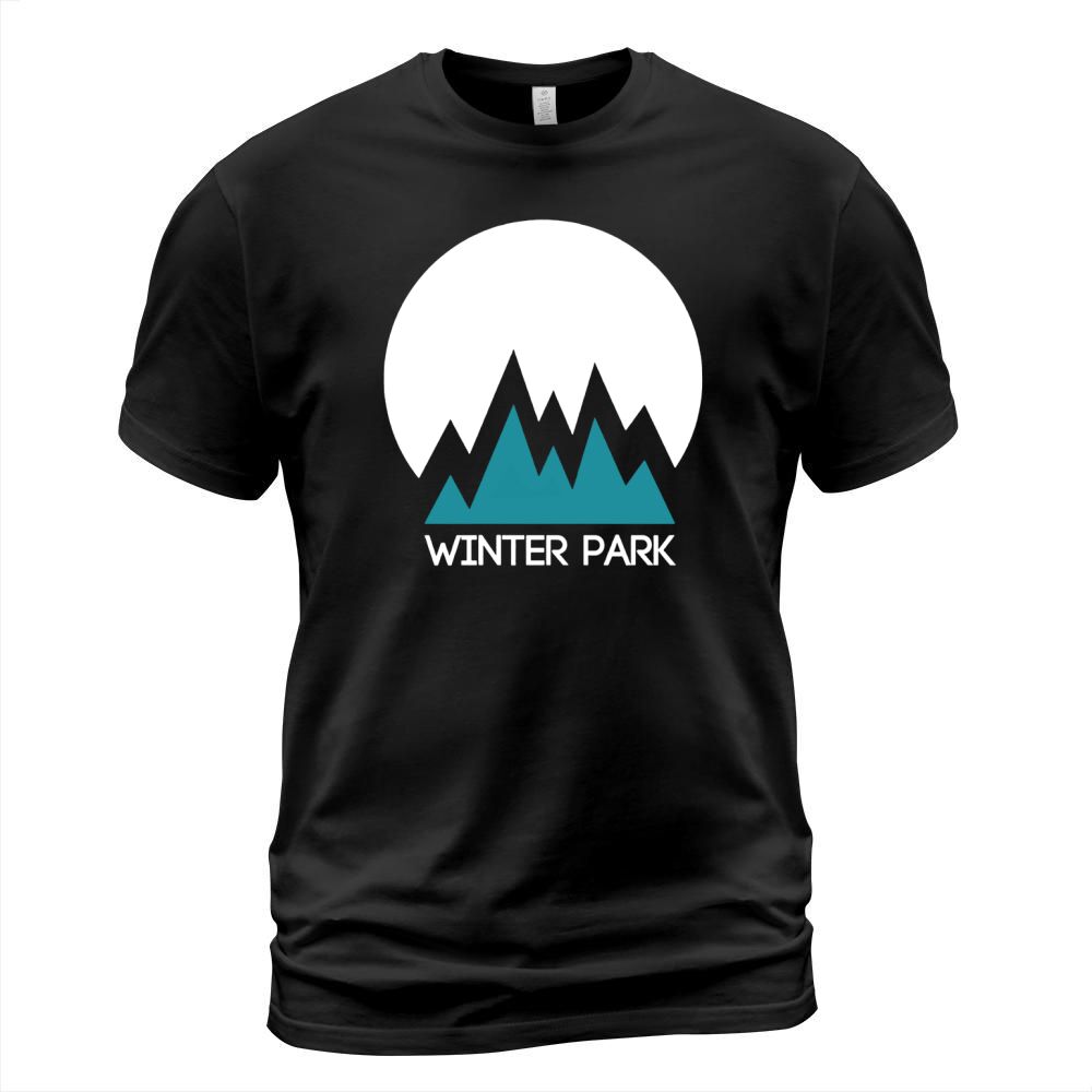 Vintage Style Mountain - Winter Park CO T-Shirt T-Shirt Unisex
