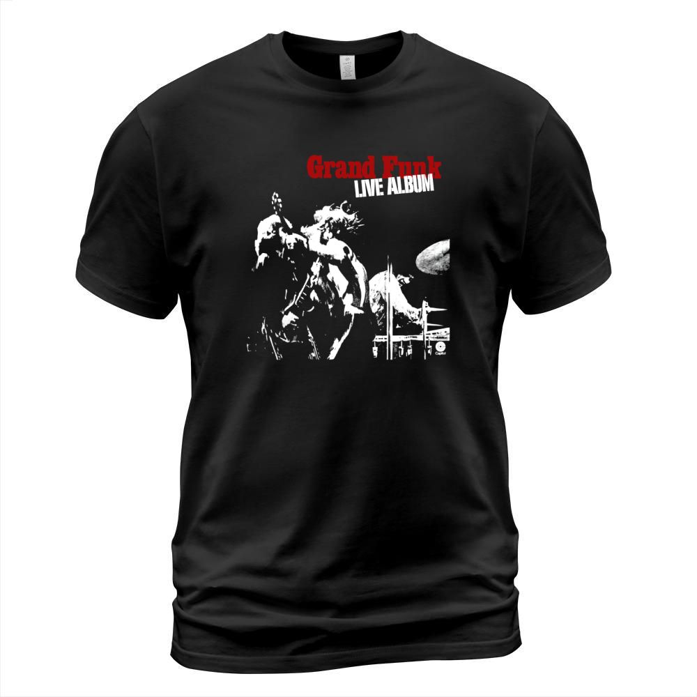 Grand Funk Live Album Fan T-Shirt Unisex
