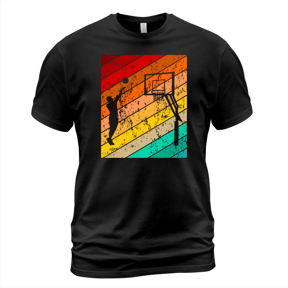 Vintage Retro Basketball Player T-Shirt Unisex