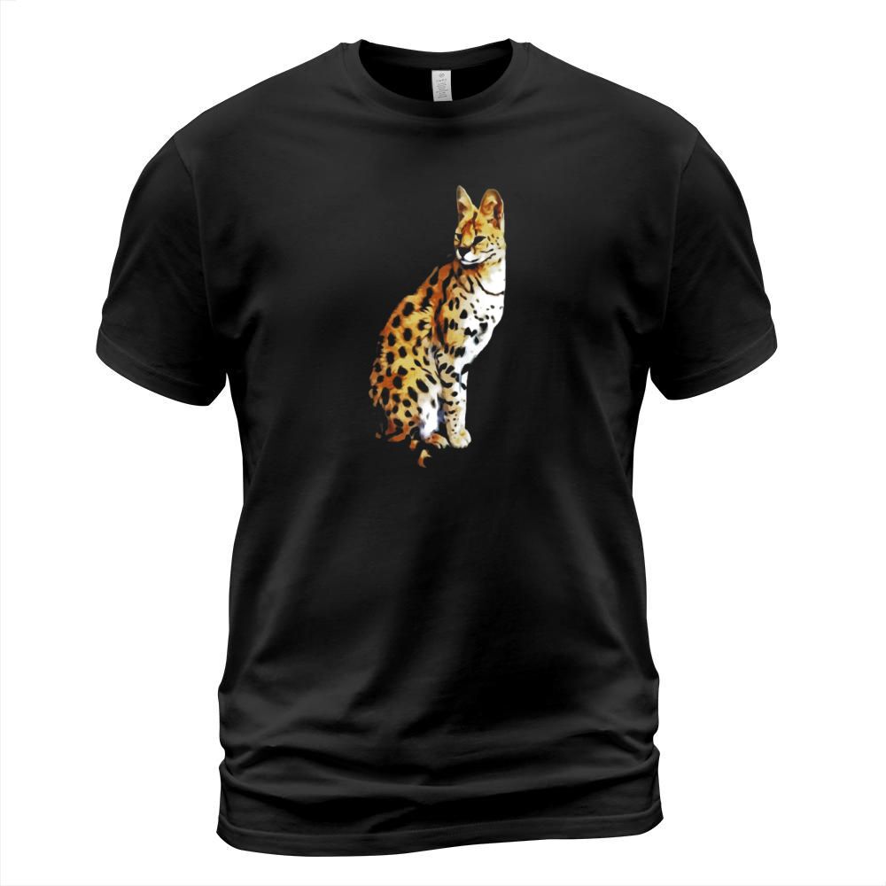 Cool Love Animal Savannah Ashera Cat Breeds T-shirts T-Shirt Unisex