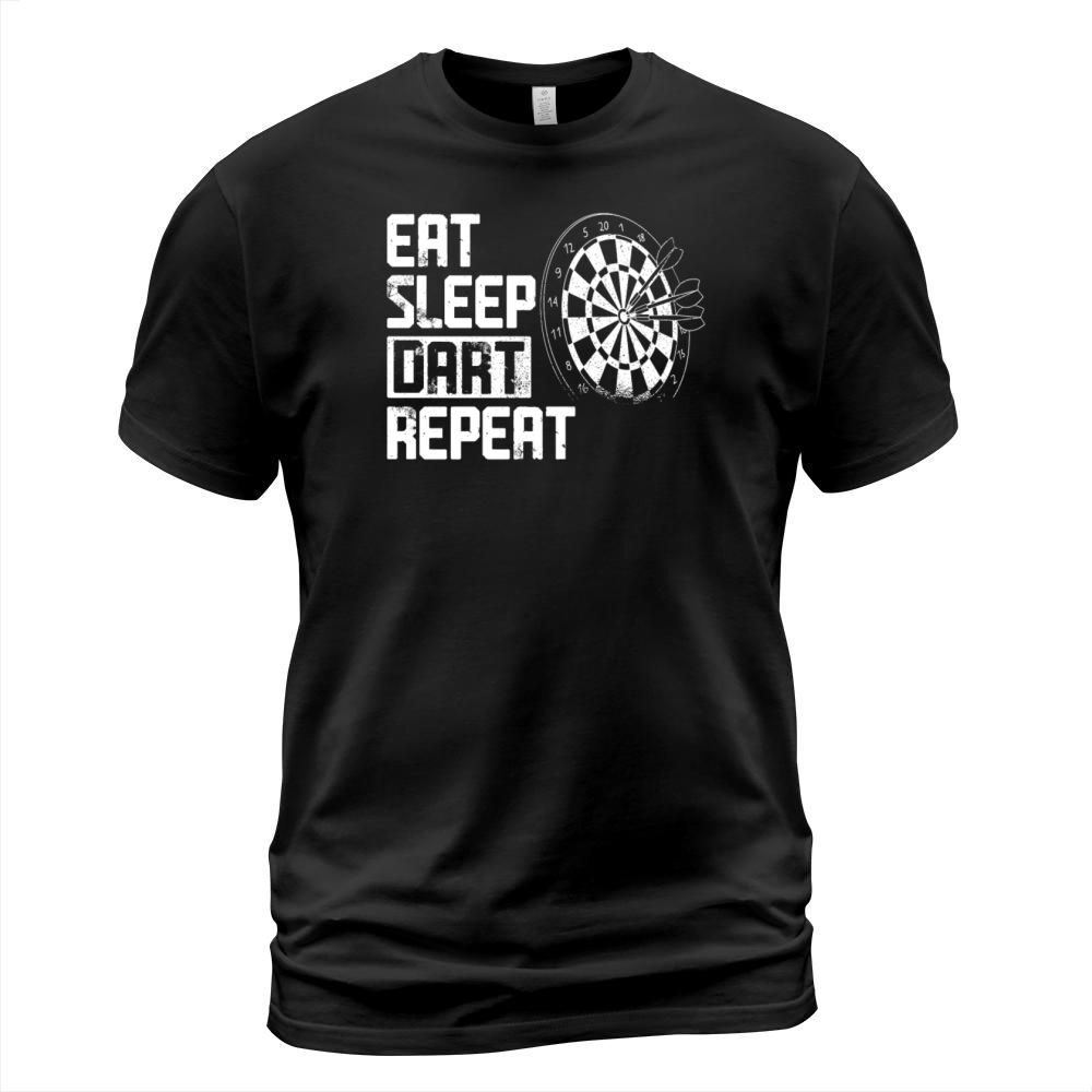 Darts Board Vintage Eat Sleep Dart T-Shirt Unisex