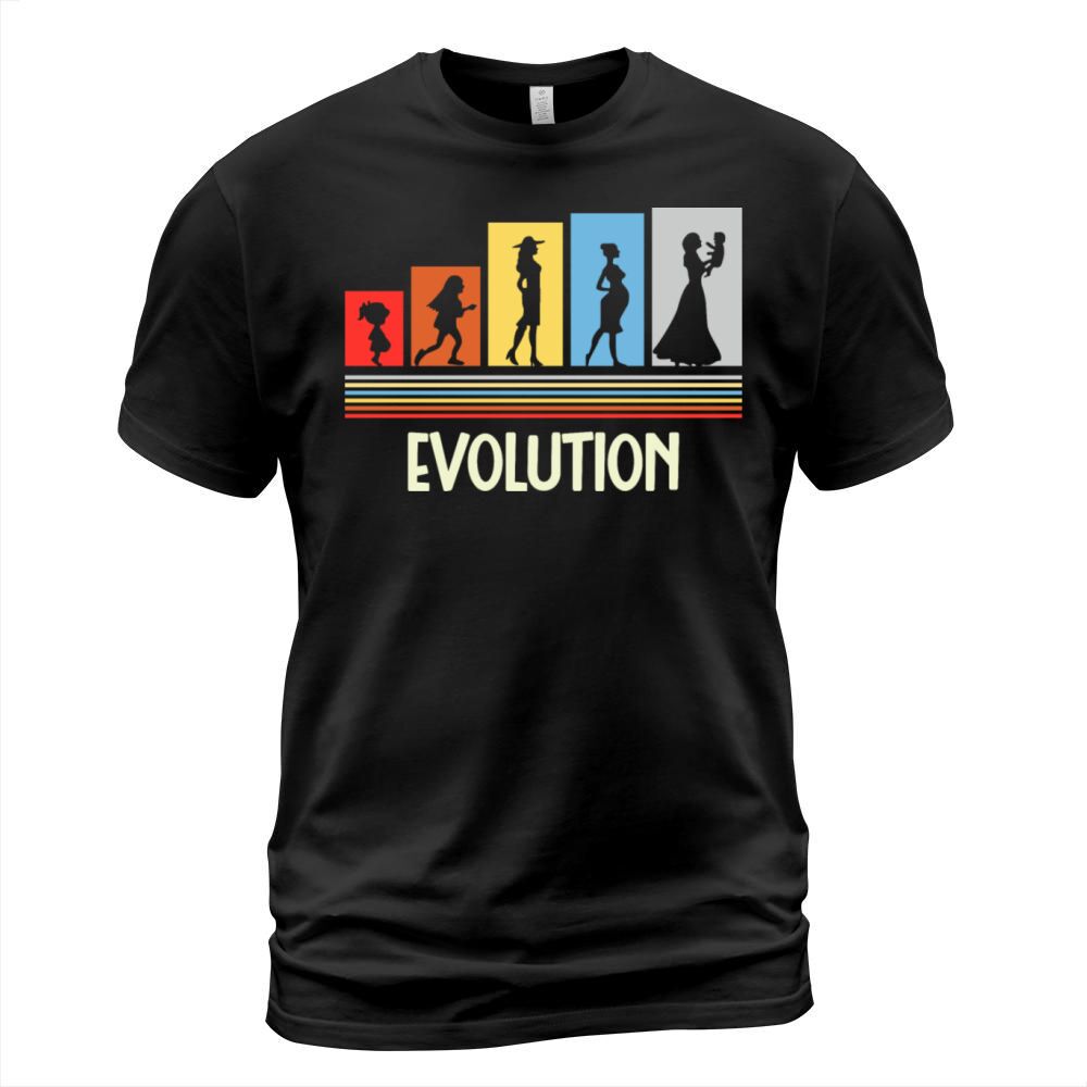 Vintage Mama Evolution Mom T-Shirt Unisex