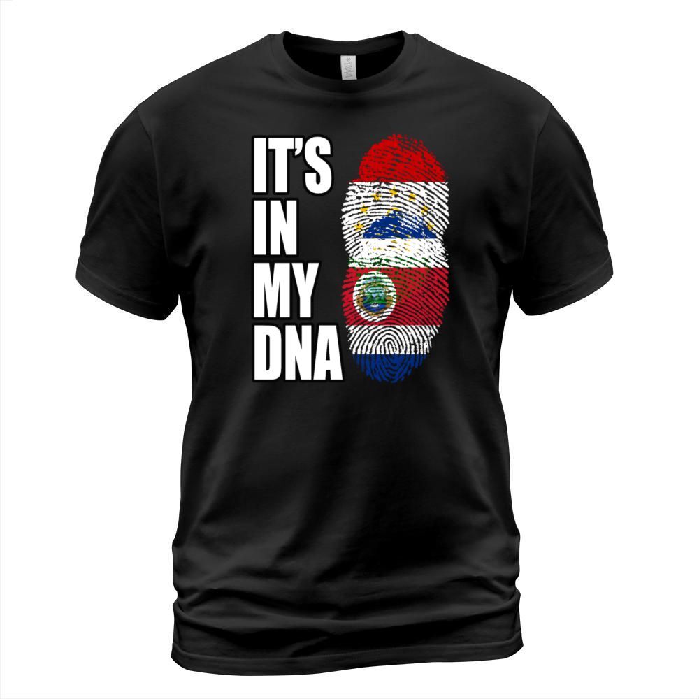 Tajikistani And Costa Rican Vintage Heritage DNA F T-Shirt Unisex