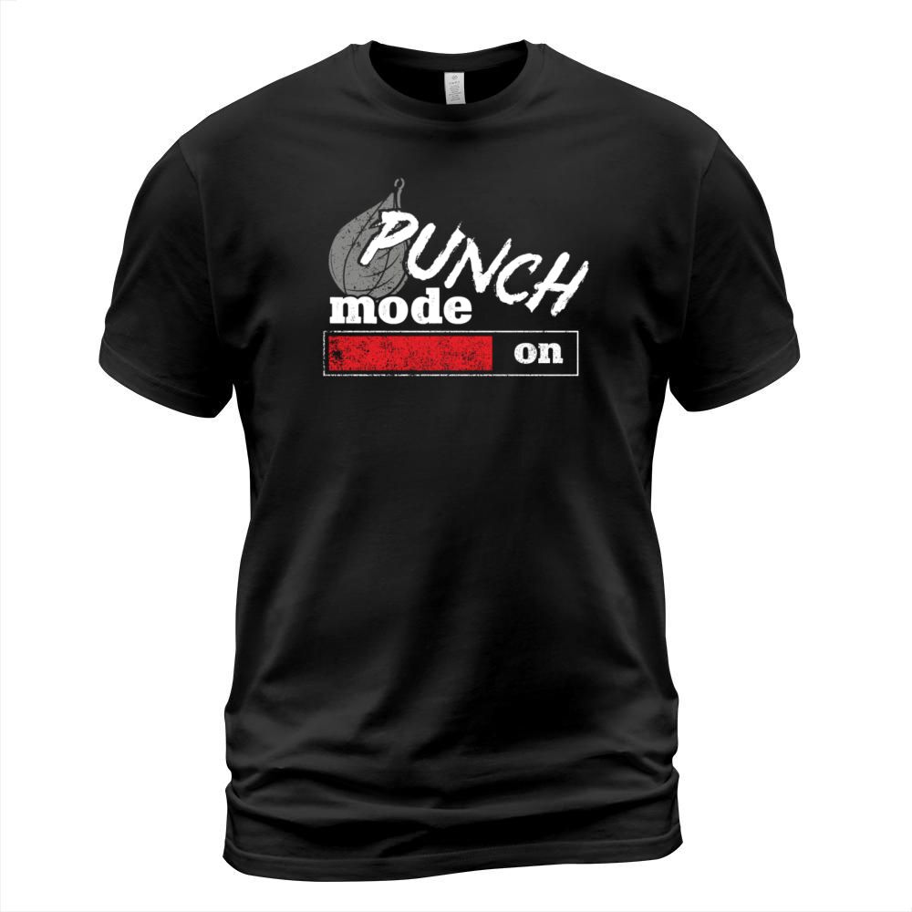 Boxing Vintage Punch Mode On T-Shirt Unisex