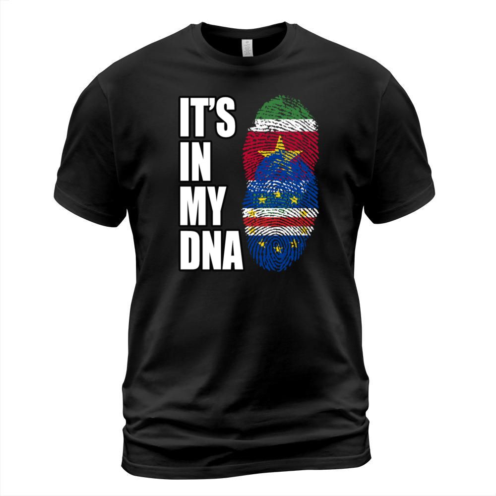 Surinamese And Cypriot Vintage Heritage DNA Flag T-Shirt Unisex
