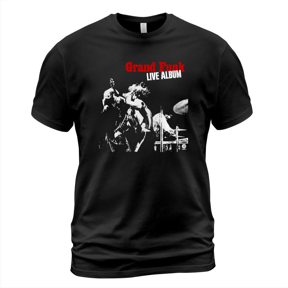 Grand Funk Live Album Fan T-Shirt Unisex