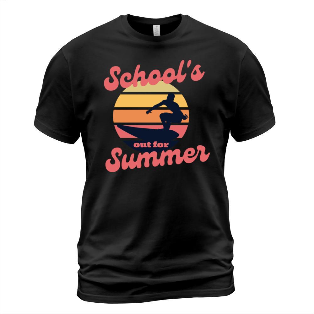 Schools Out For Summer Vintage Last Day Teacher Su T-Shirt Unisex