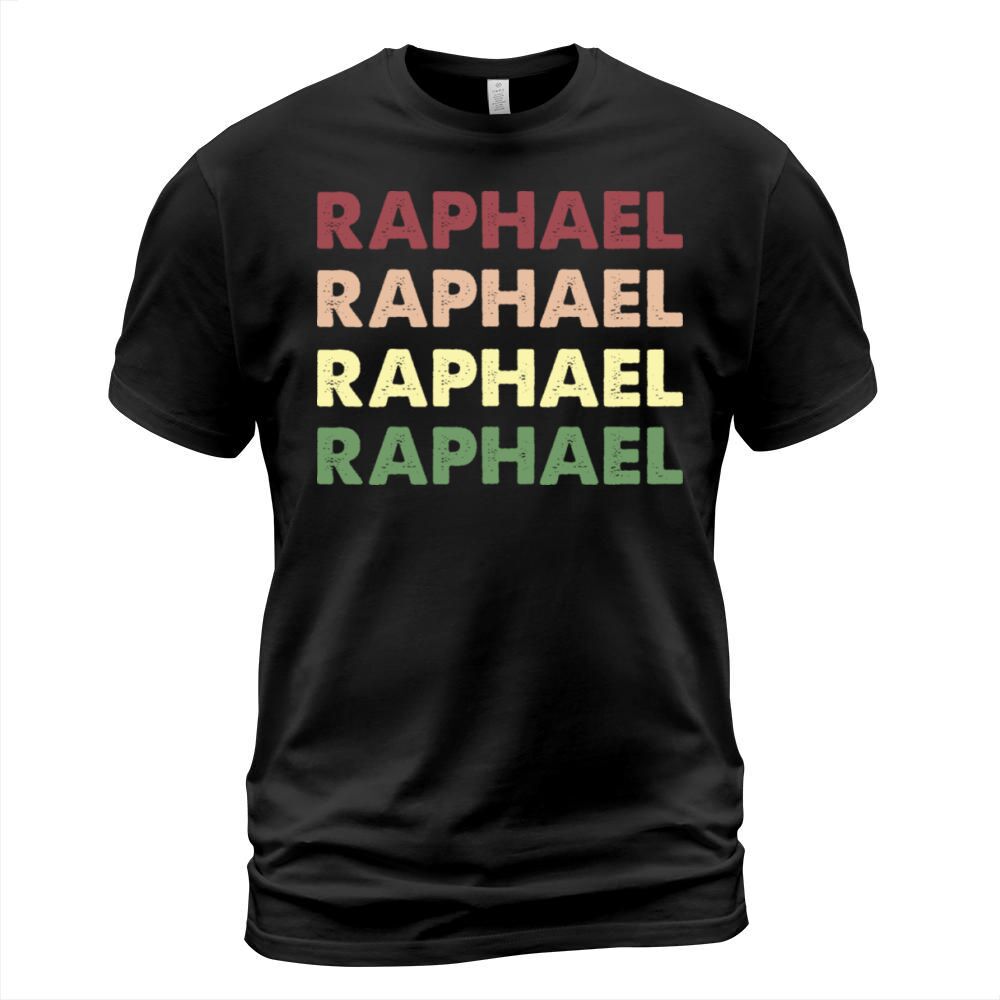 Raphael Shirt - Funny Vintage Personalized Raphael T-Shirt Unisex