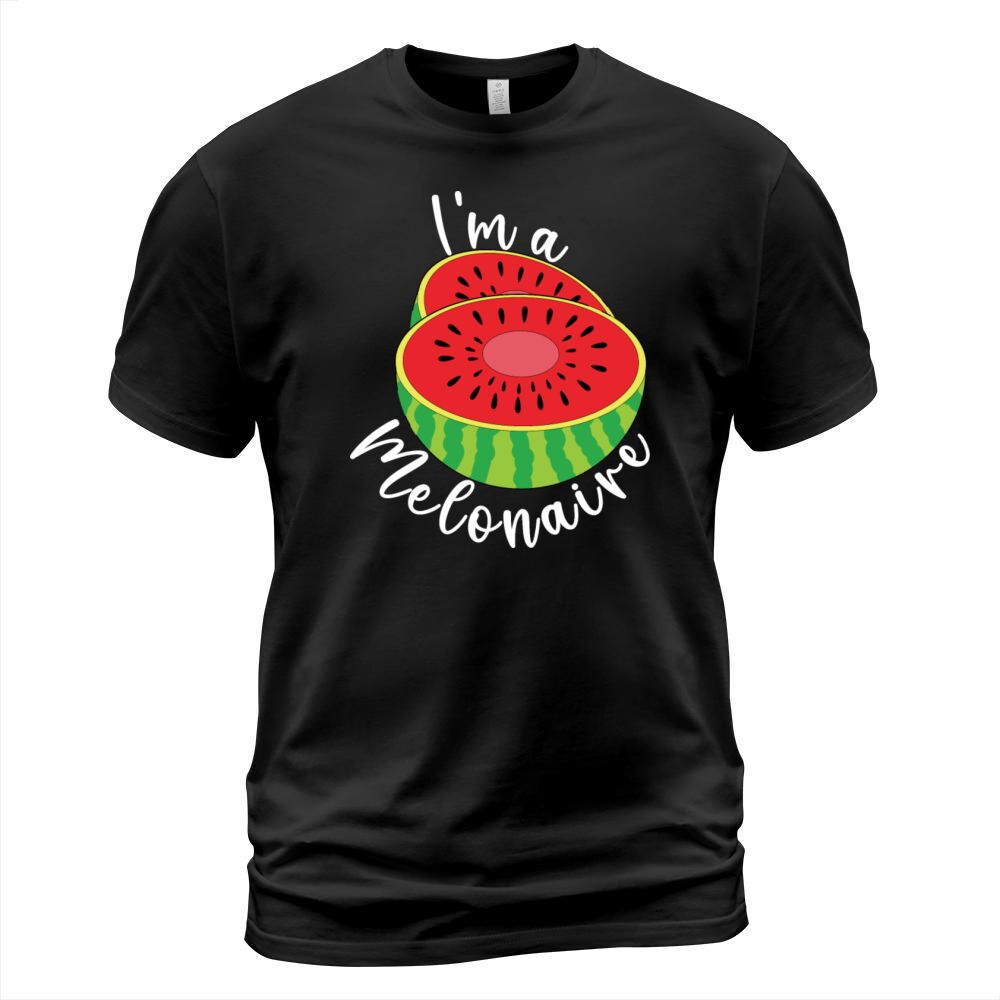 Watermelon Funny Melon Summer Im a Melonaire T-Shirt Unisex