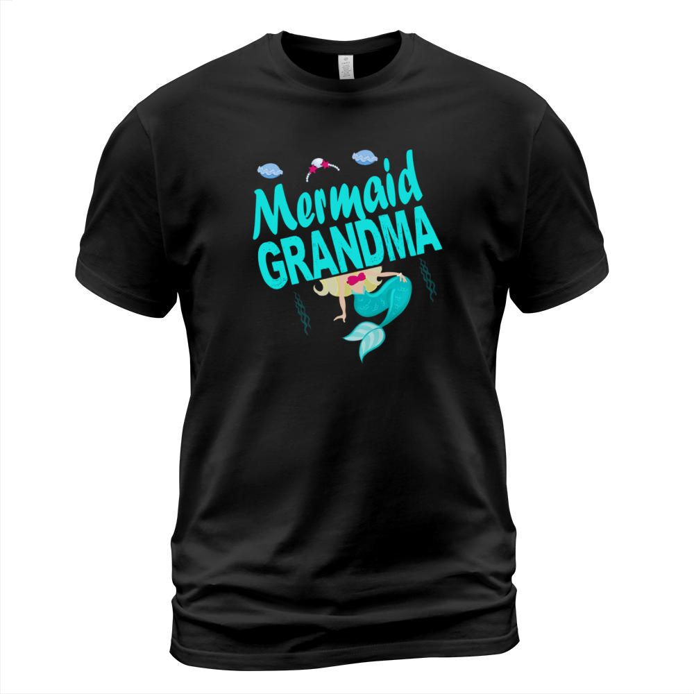 Mermaid Grandma Birthday Party Gift Shirt T-Shirt Unisex