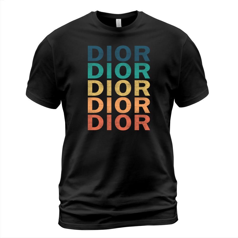 Dior Name T Shirt - Dior Vintage Retro Name Gift I T-Shirt Unisex