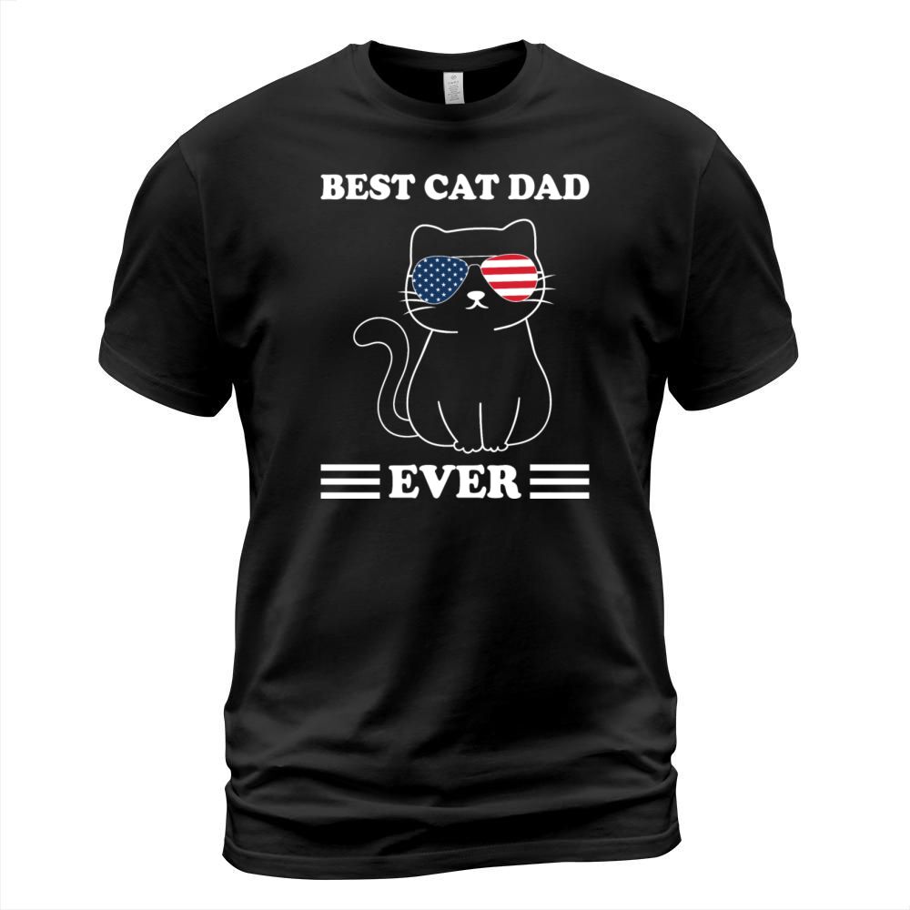 Best Cat Dad Ever T-Shirt Unisex