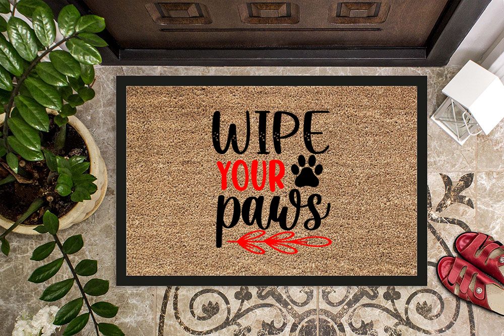 wipe your paws Doormats
