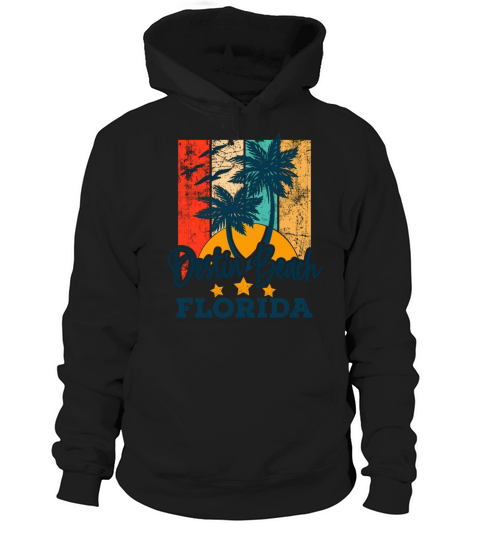 Destin Florida Vintage Beach Surfing Vacation Hoodie Unisex