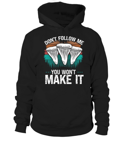 Vintage you wont make it Shark Teeth Collecting Hoodie Unisex