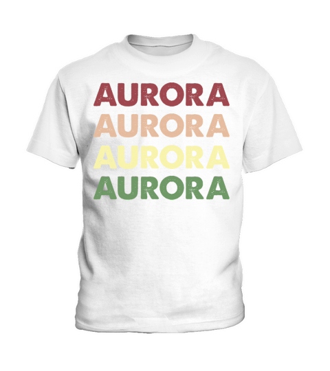 Aurora Shirt - Funny Personalized Name Aurora Kids T-Shirt