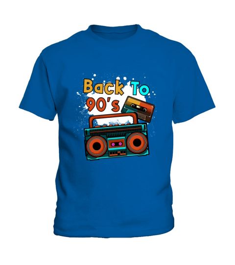 Back to 90s Oldschool Gift Kids T-Shirt