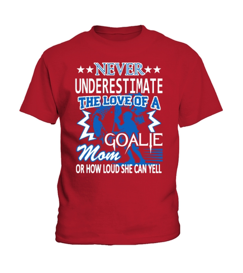 lacrosse goalie mom mother shirt Kids T-Shirt