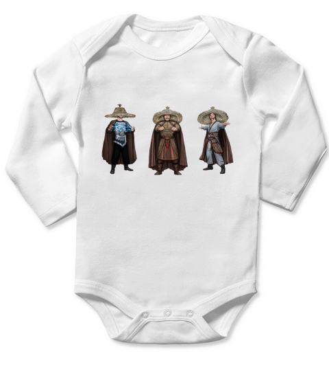 3 Storms - A Storm Is Brewing - Big Trouble in Little China 1986 T-Shirt Long Sleeve Baby One-Piece