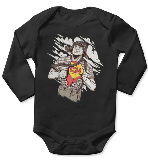 Chespirito T-Shirt Long Sleeve Baby One-Piece