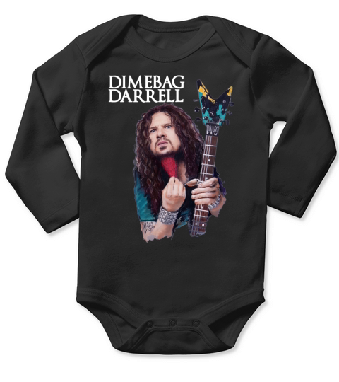 Dimebag Darrell Fans Long Sleeve Baby One-Piece