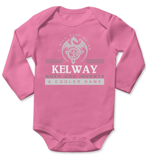 Good To Be KELWAY Tshirt Long Sleeve Baby One-Piece