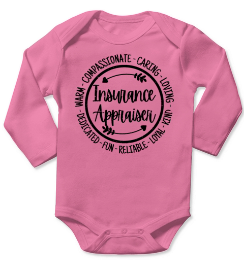 Insurance Appraiser Vintage Gift Long Sleeve Baby One-Piece