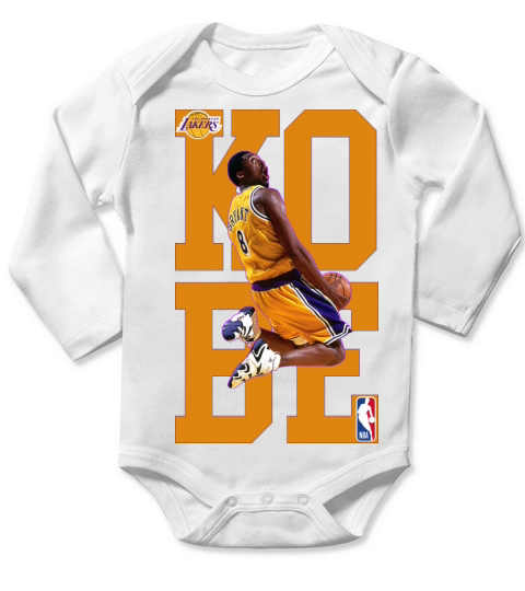 Kobe Dunk Long Sleeve Baby One-Piece
