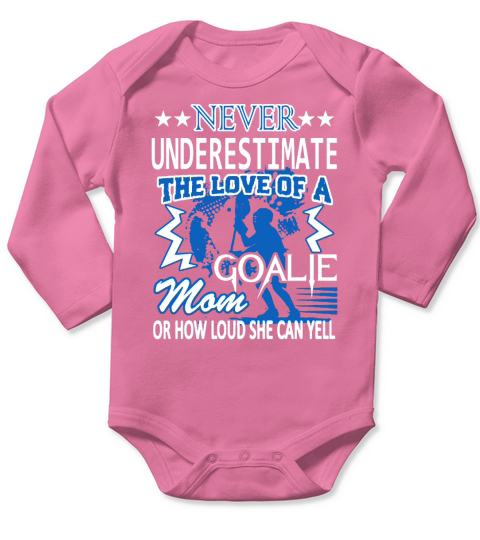 lacrosse goalie mom mother shirt Long Sleeve Baby One-Piece