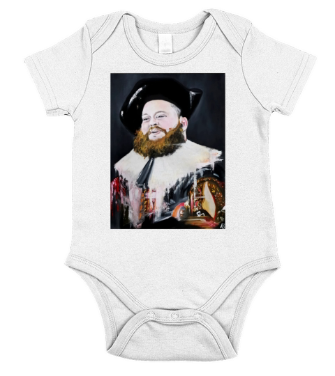 Bam Bam Action Bronson Short Sleeve Baby One-Piece