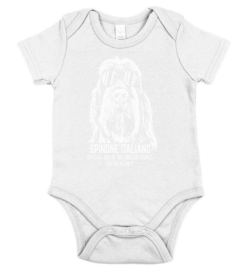 Italian Spinone Official Dog of the Coolest People Shirt Short Sleeve Baby One-Piece