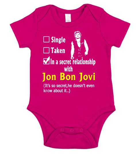 Jon Bon Jovi Short Sleeve Baby One-Piece