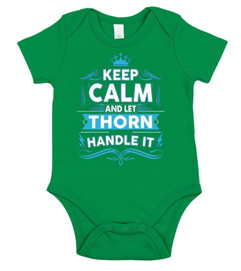 Keep calm THORN, THORN tshirt Short Sleeve Baby One-Piece