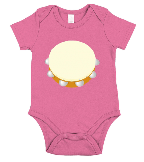 Tambourine Short Sleeve Baby One-Piece