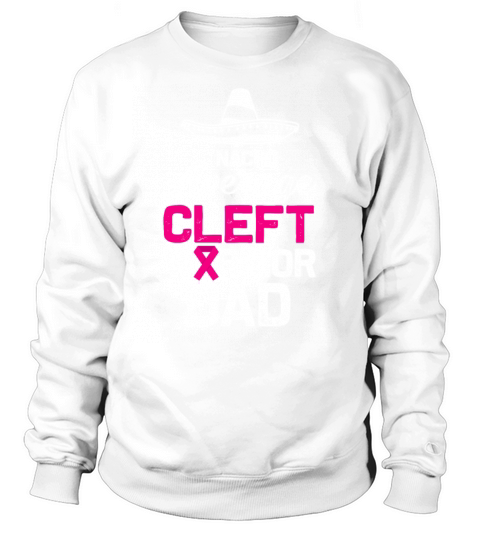 Cleft Palate Lip Enduring Strong Awareness print Sweatshirt Unisex
