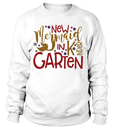 New Mermaid In Kindergarten Funny Kids Girl Sweatshirt Unisex