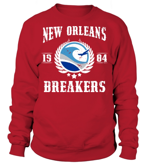 New Orleans Breakers 1984 USFL American Football Sweatshirt Unisex